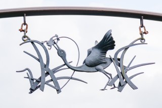 ゲート装飾 (水鳥1)
